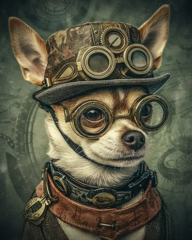 Leinwand Mr.Chihuahua 40 x 50 cm Sonderaktion