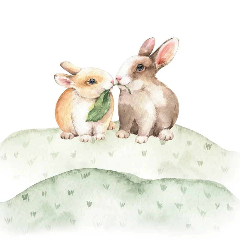 Direkt Vom Hersteller Leinwand Sweet Forest II 30 x 30 cm