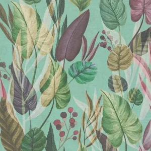 Vliestapete, Floral, blau 782194 Heißes Angebot
