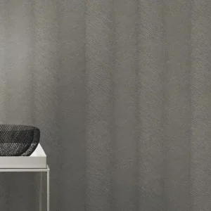Vliestapete Chevron grau-silbergrau 720372 Aktuell