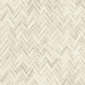 Vliestapete Fischgrätmuster creme 410372 Heißes Angebot