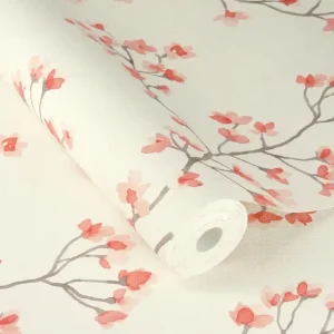 Vliestapete Blüten rosa 792720 Jetzt Kaufen