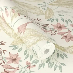 Vliestapete Blumen pink 794434 Sofort Bestellen