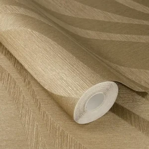 Vliestapete geometrisch gold 608052 Rabatt