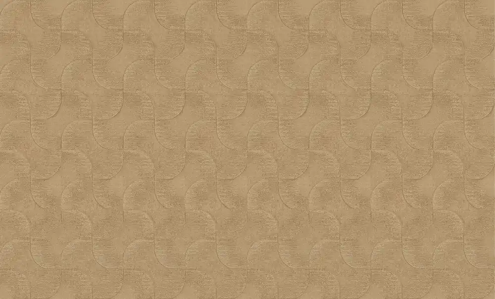 Super-Preis Vliestapete Wellen gold 978148