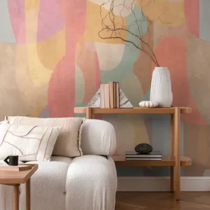 A.S. Création abstrakt bunt-orange 791455 Finale Aktion