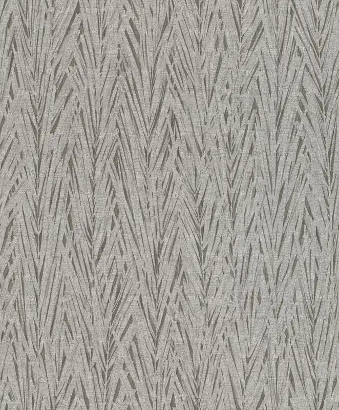 Zertifiziert Rasch Composition, Botanical, grau silber 554144