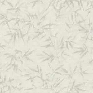 Vliestapete Floral - Blätter, creme, grau, A.S. Création 790462 Abverkauf