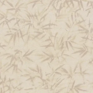 Vliestapete Floral - Blätter, beige, metallic, A.S. Création 790463 Schneller Versand