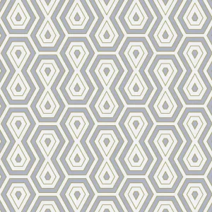 Zertifiziert Architects Paper Jungle Chic, Vintagetapete, grau, gold 377076