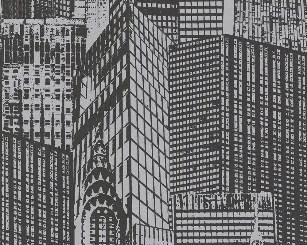 Livingwalls pop.up Panel 3D, Moderne Tapete, schwarz, grau 955671 Top-Angebot