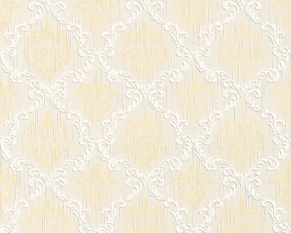 Zertifiziert Architects Paper Tessuto, Barock Tapete, creme, gold 956297
