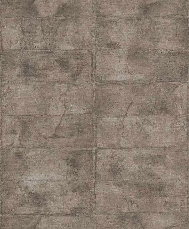 Finale Aktion Rasch Concrete, Industrial, schwarz braun 520163