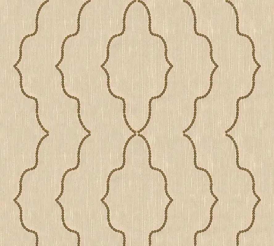 A.S. Création Wall Fashion, Geometrische Tapete, creme, gold 306151 Wochenendangebot