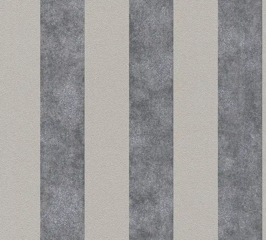Schnäppchen A.S. Création Trendwall, Streifentapete, schwarz, grau 372711
