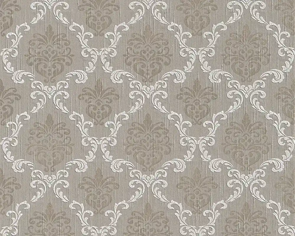 Architects Paper Tessuto, Barock Tapete, grau, beige 956296 Preisknaller