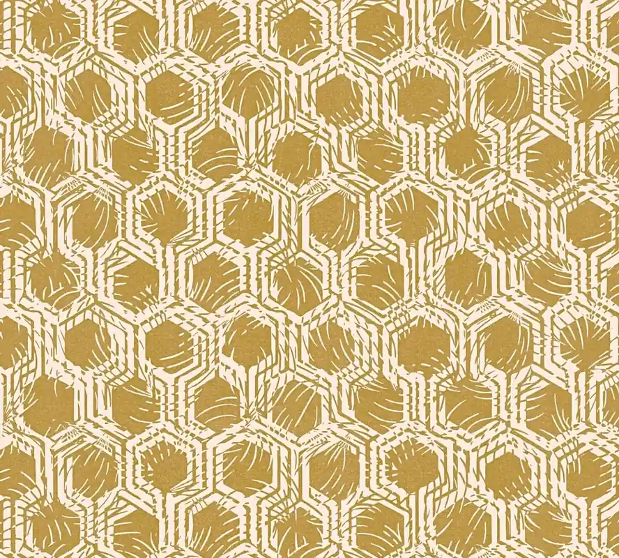 Garantierte Lieferung Architects Paper Alpha, Geometrische Tapete, gold, beige 333273
