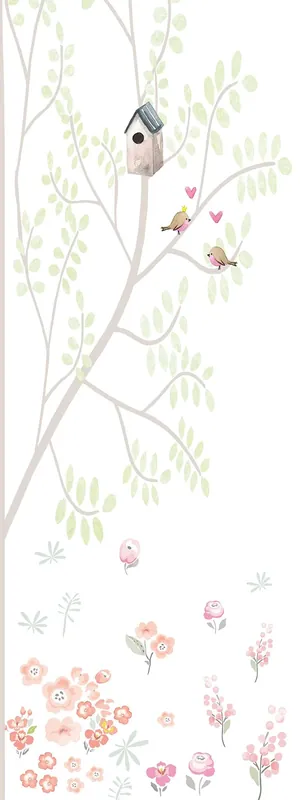 Top-Seller A.S. Création XXL 5 Fototapete, Blumen, 1m x 2,67m DD114762
