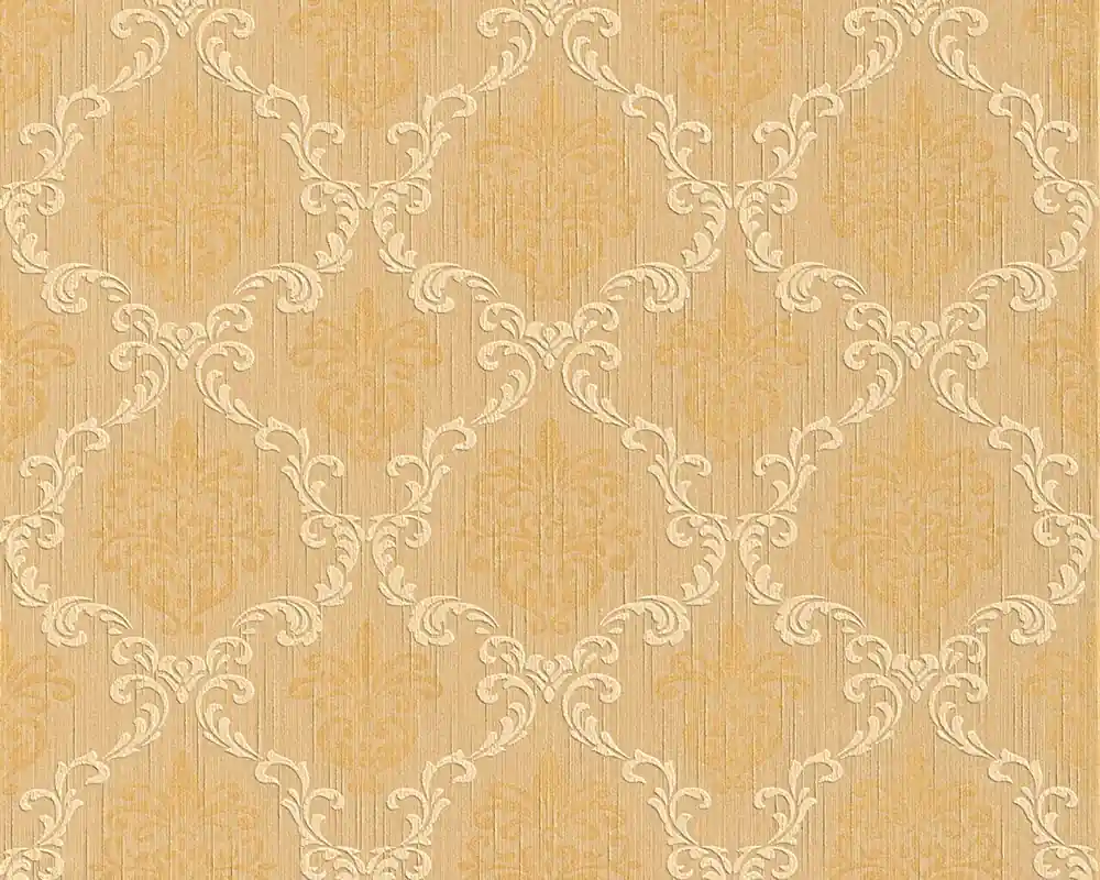 Neue Kollektion Architects Paper Tessuto, Barock Tapete, orange, beige 956293