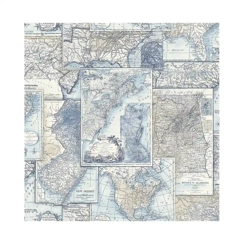 Preis Gesenkt Design Tapeten Maps
