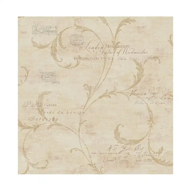 Klassische Tapeten Scroll and Stamps Knallerangebot