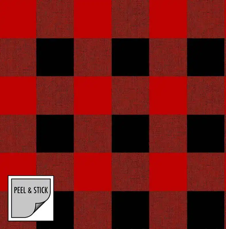Selbstklebende Tapeten Warm Plaid Preisknaller