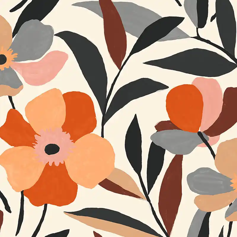 Selbstklebende Tapeten Garden Floral Ausverkauf