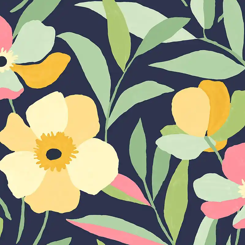 Bestpreis Selbstklebende Tapeten Garden Floral