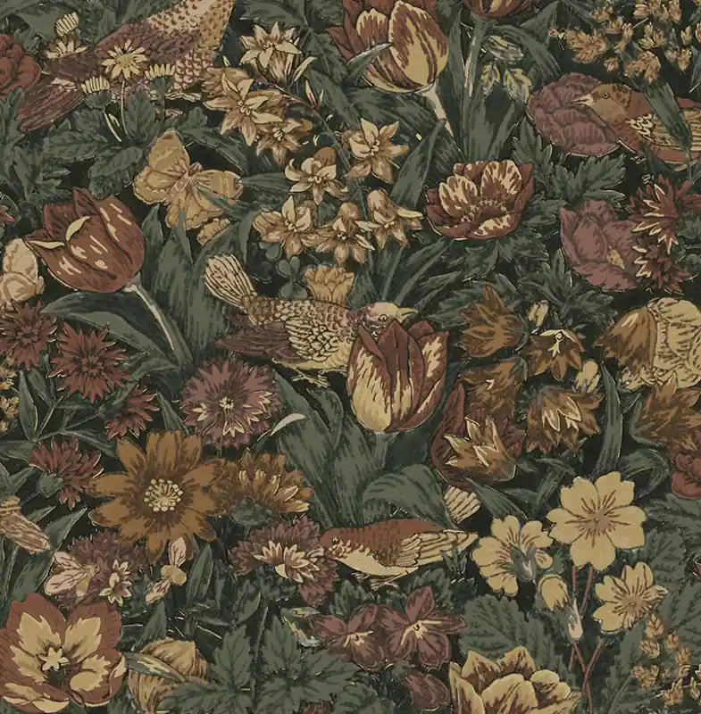 Letzte Chance Selbstklebende Tapeten Bird Floral