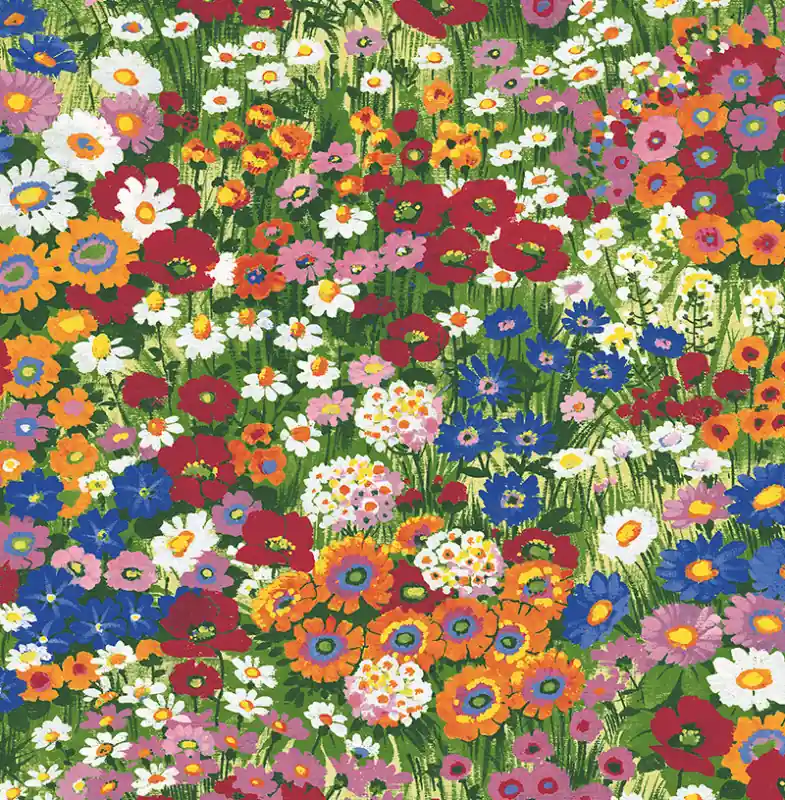 Selbstklebende Tapeten Floral Meadow Garantierte Lieferung