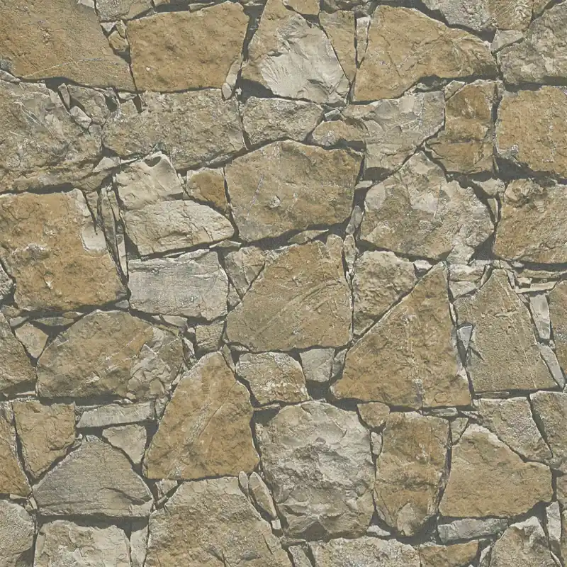 A.S. Creation Elements 958631 Vliestapete Steinoptik 0.53 x 10.05 m Braun Rabatt