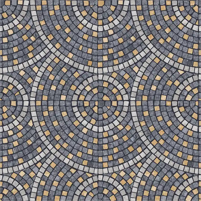 Vliestapete M76309 Artifice Grau Ziersteine Vlies 0.53 x 10.05 m Ugépa Neue Ware