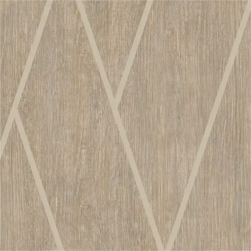 Vliestapete M75708 Brut Braun Textiloptik, Geometrisch Vlies 0.53 x 10.05 m Ugépa Echt