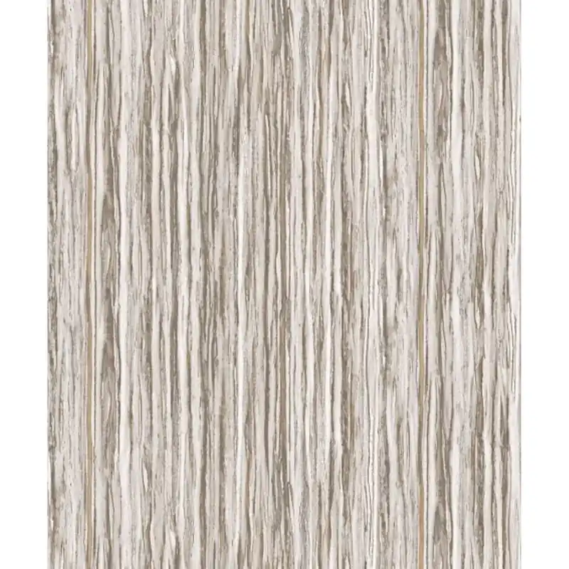 Geprüft DesignID NATURAL FAUX 2 232053 Vliestapete Streifenoptik 0.53 x 10.05 m Braun
