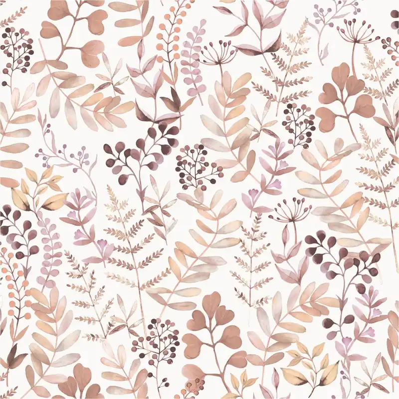 Vliestapete M68503 Botanique Creme Blätter Vlies 0.53 x 10.05 m Ugépa Billig