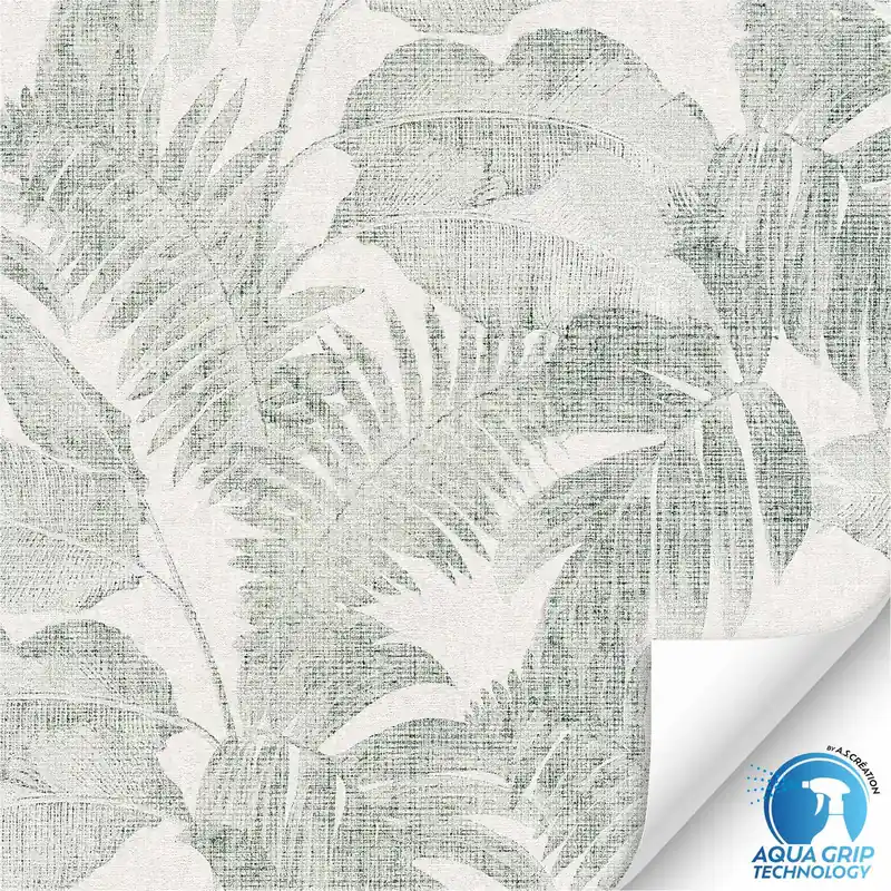 Vliestapete 784981 WOW vorgekleistert Botanical Dschungel Grün A.S. Création Mega-Angebot