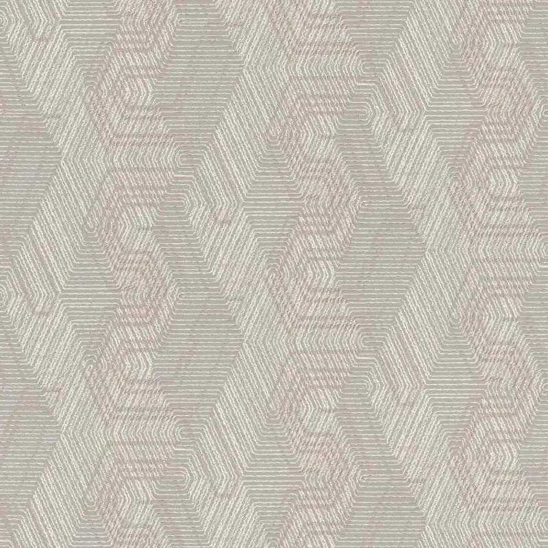 Neue Kollektion Rasch African Queen III 751932 Vliestapete Geometrisch 0.53 x 10.05 m Grau Braun