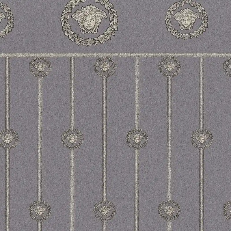 Günstig Vliestapete 791314 Grau Barock Versace 6 A.S. Creation