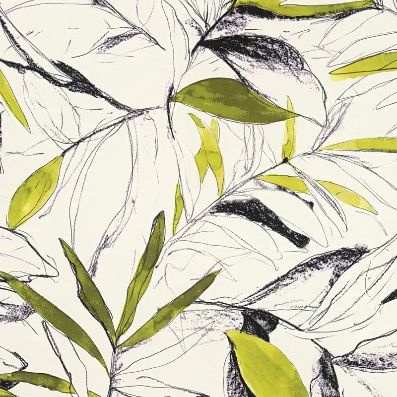 Expressversand Vliestapete 791875 Grün Schwarz Blumen Floral Pintwalls III A.S. Creation