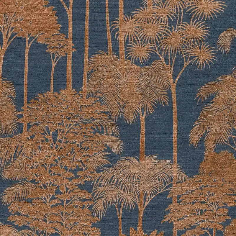 Vliestapete 791624 Blau Botanical Dschungel Cuba II A.S. Creation Highlight