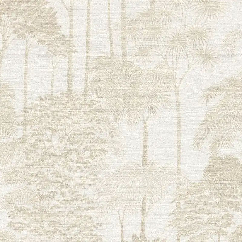 Vliestapete 791621 Beige Botanical Dschungel Cuba II A.S. Creation Versand Am Gleichen Tag