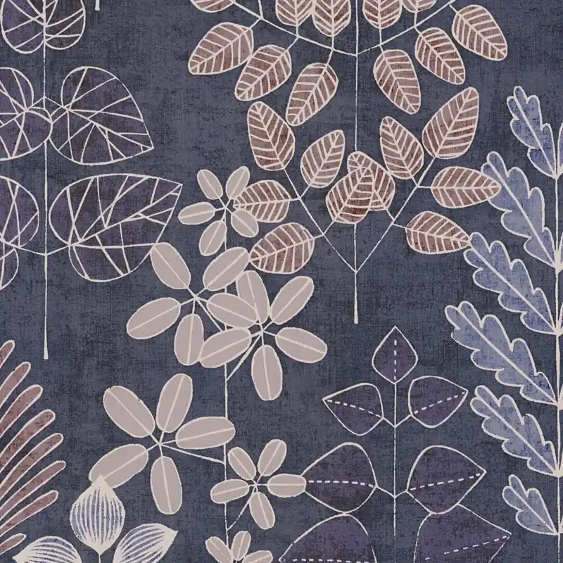 Ausverkauf Vliestapete 791494 Blau Lila Blumen Floral Nordic Feeling A.S. Creation