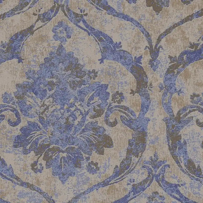 Ausverkauf Vliestapete 790191 Blau Braun Metallic Vibes & Styles A.S. Creation
