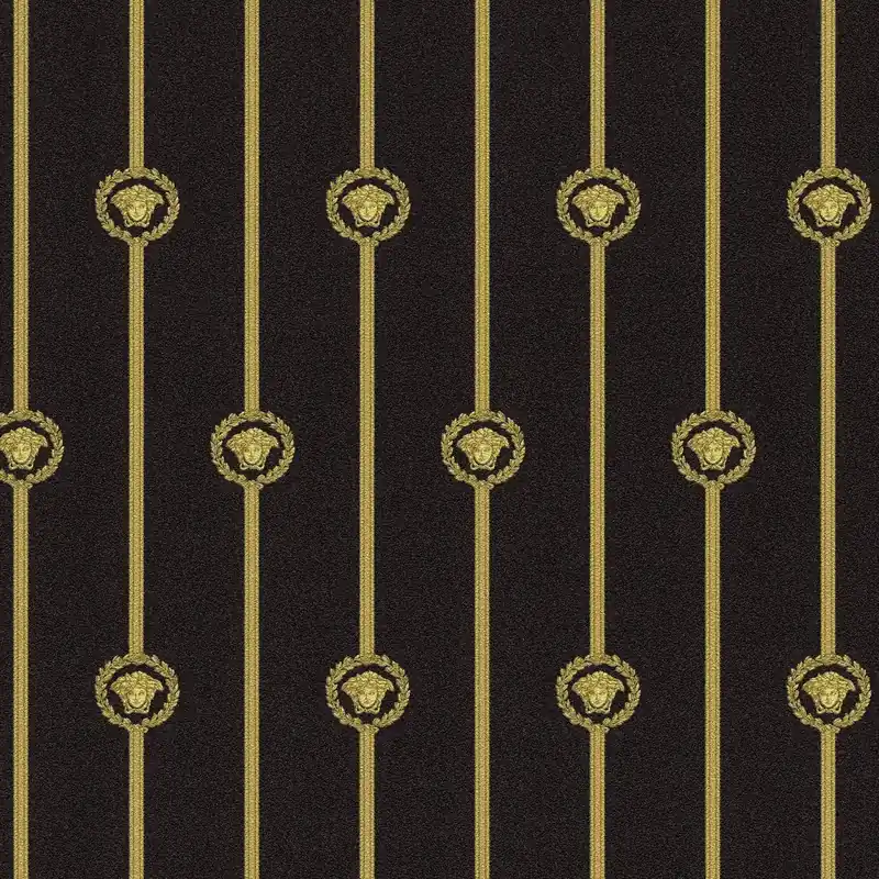 Vliestapete 791732 Schwarz Gold Barock Versace 6 A.S. Creation Markenprodukt