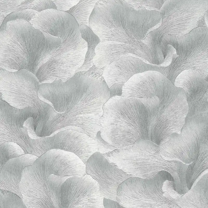 Saisonangebot Vliestapete 1052729 Hellgrau Silber Grau Blumen Floral GMK Fashion for Walls 5 Erismann