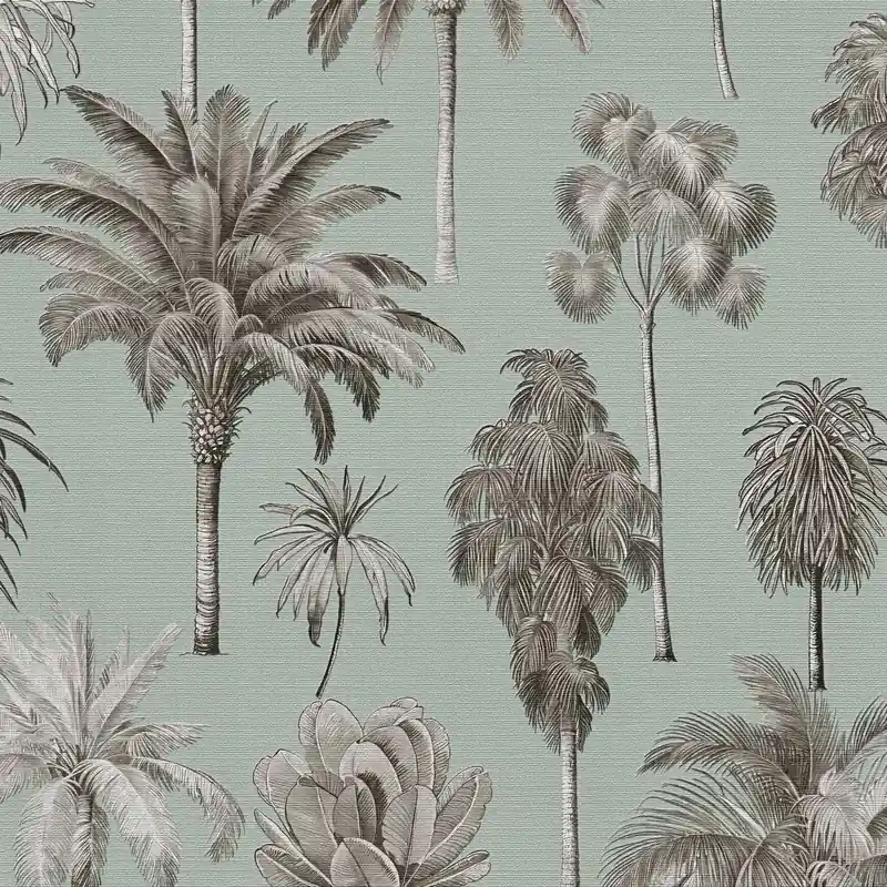 Super-Preis Vliestapete 791713 Braun Grau Blumen Floral Pintwalls III A.S. Creation