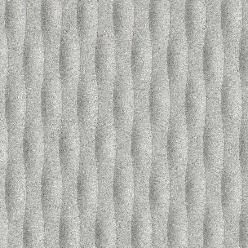 Highlight Vliestapete 1052331 Hellgrau Grau Streifen Wellen GMK Fashion for Walls 5 Erismann