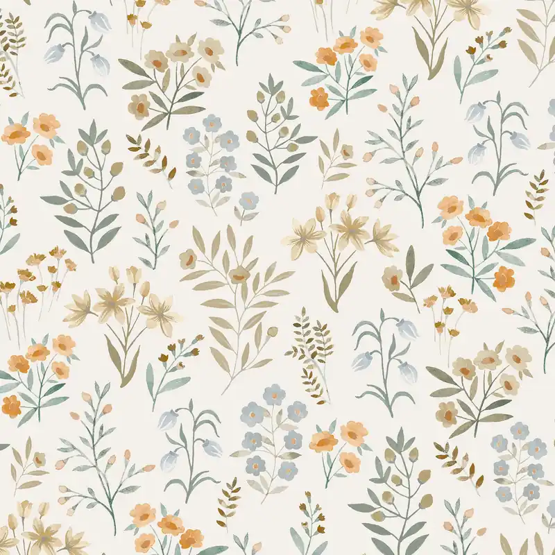 Vliestapete A80101 Weiß Gold Grau Blumen Floral Inia Grandeco Expressversand