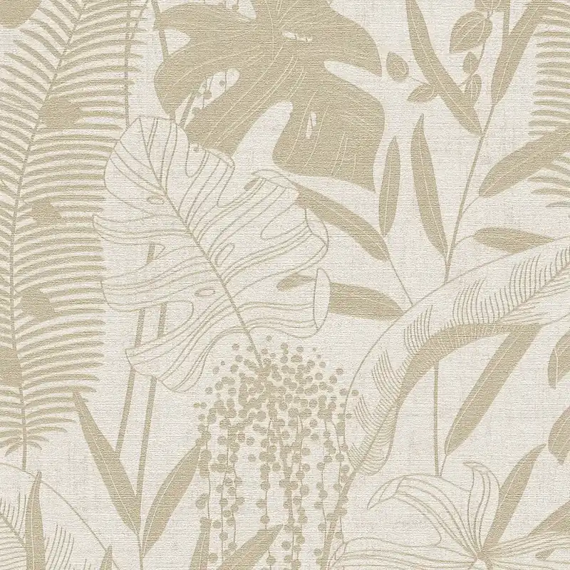 Wochenendangebot Vliestapete 791641 Beige Botanical Dschungel Cuba II A.S. Creation