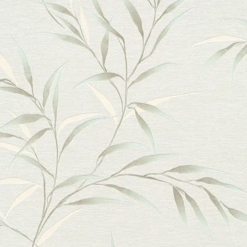 Solange Der Vorrat Reicht Vliestapete 1052818 Taupe Türkis Creme Bäume Blätter GMK Fashion for Walls 5 Erismann